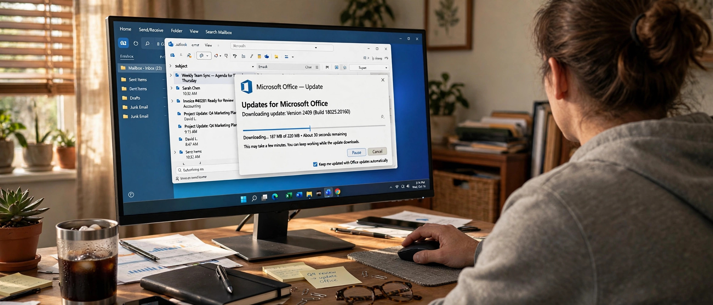 Fixing the pii_email_8ca2fcc022248175005f error code by updating Outlook and Office on a Windows desktop (2026)