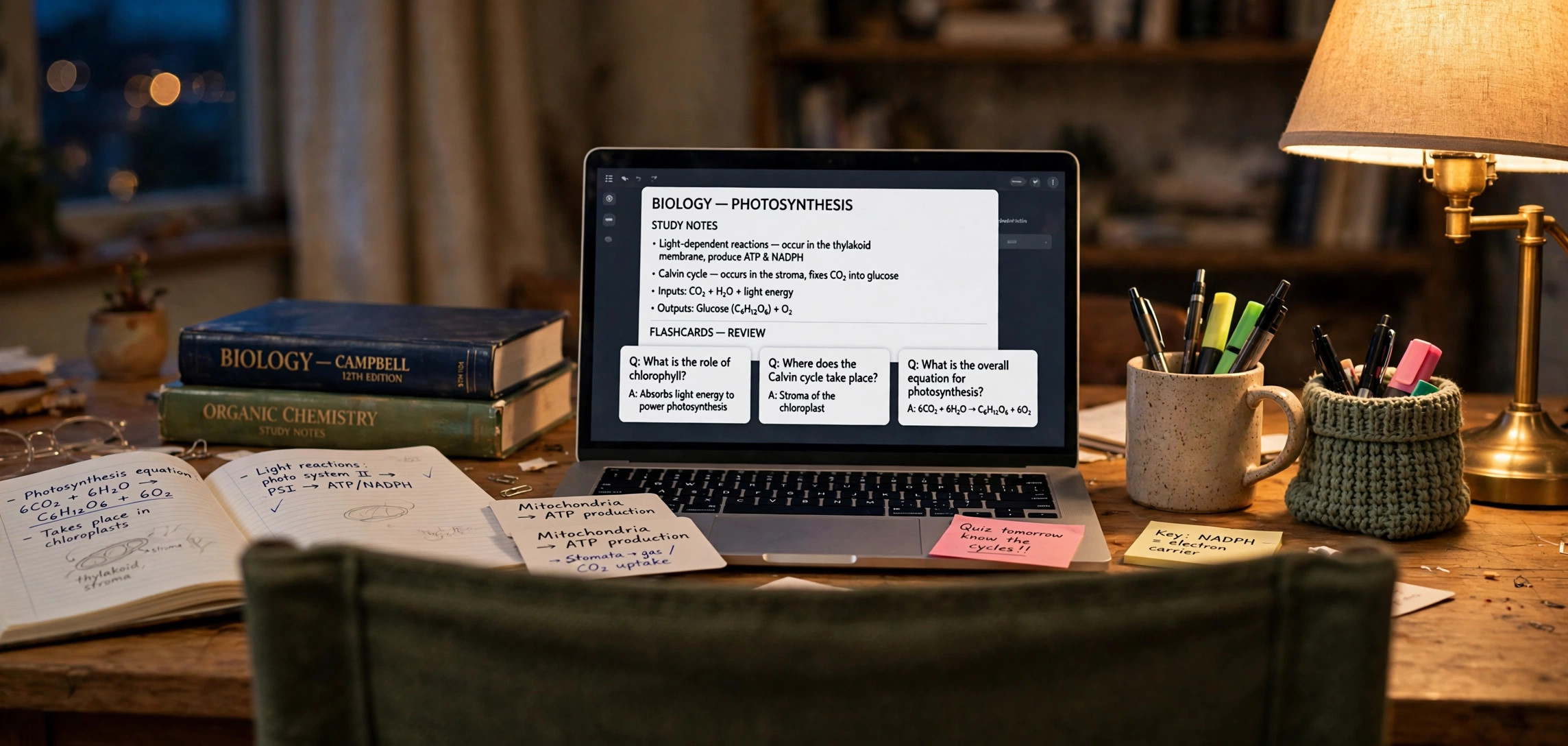 How to use Gemini AI for study notes: student revising with AI-generated summaries